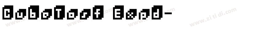 CubeTosf Expd字体转换